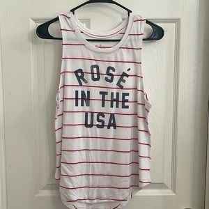 Rose in the USA Shirt Medium